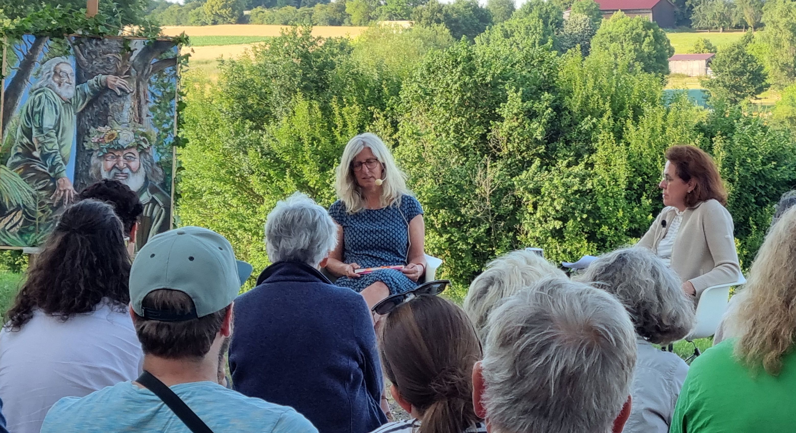 Open Air Lesung am Rotfelder Schützenhaus