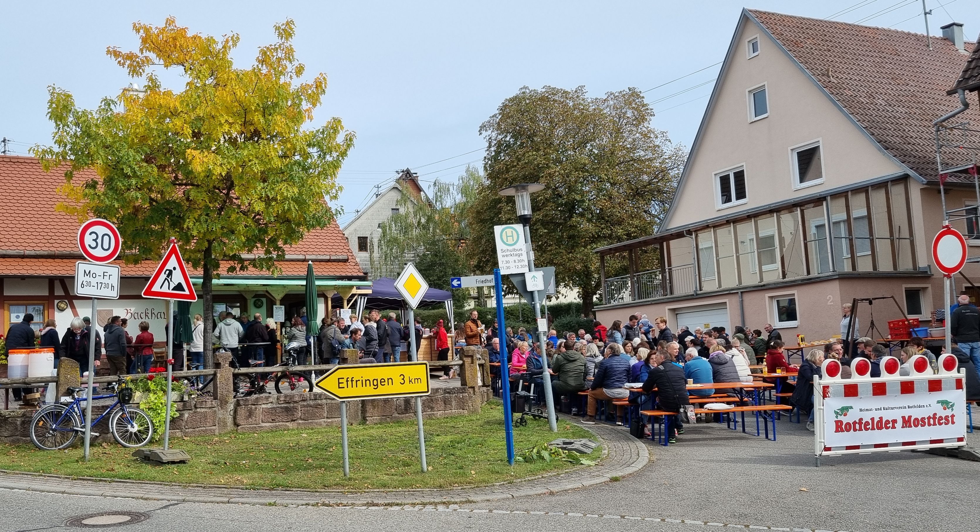 Rotfelder Mostfest am 3. Oktober 2025